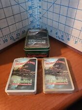 Moosehead Beer Playing Cards in Original Tin - NEW picture