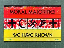 RARE MORAL MAJORITIES CHRISTIANITY / ISLAM MUSLIM / SWATIKA / COMMUNIST RELIGION picture