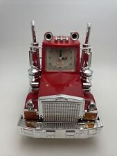 Vintage American Time Truck Alarm Clock By Riva - Tabletop Decor RED USED picture