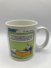 ZIGGY 1982 Business Success Is Easy - American Know Who Coffee Mug Cup Japan picture