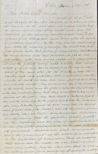1861 Manuscript Letter – Super Political News and Views picture