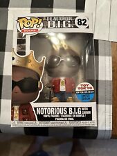 Pop Funko #82 Notorious BIG With Crown Toy Tokyo Exclusive NYCC 2018 picture