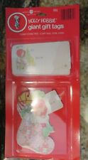 750 piece Vintage American Greetings Holly Hobbie Christmas Gift Tags New Case picture