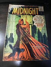 Midnight #1 Vol. 1 Ajax-Farrell 1957 Early Silver Age Horror *Rare picture