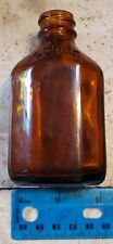 Vintage Squibb Brown Glass Bottle Pat. 87401 Pharmacy Apothecary 4