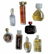 Vintage Givenchy and More Mini Perfume Glass Bottle Lot Organza Hot Couture + picture