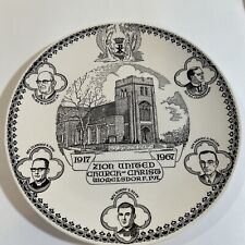 Zion United Church of Christ Collectors Plate Womelsdorf PA USA 1967 - 50 Years picture