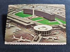Postcard ORD Chicago O'Hare International Airport Terminal Hotel Approach Roads picture