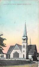 Grand Island Nebraska 1912 Postcard Baptist Church picture
