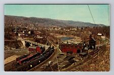 Bellows Falls VT-Vermont, Fall Mountain, Steamtown USA Souvenir Vintage Postcard picture