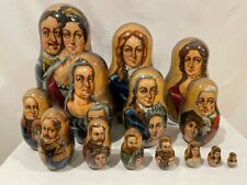  Romanov Dynasty Russian Nesting Dolls Matryoshka 14 pieces  picture