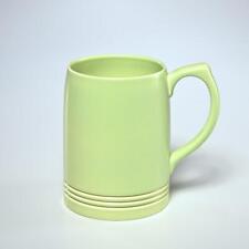 VINTAGE KEITH MURRAY FOR WEDGWOOD ART DECO GREEN TANKARD MUG, 1930'S/1940'S picture