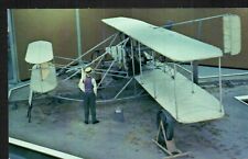 Reproduction Postcard Orville Wilbur 1909 Wright Flyer Biplane Aircraft picture