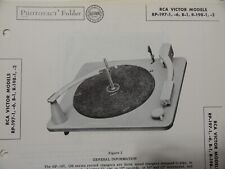 Original Sams Photofact Manual RCA VICTOR RP-197-1, -6, B-1, R-198-1, -2 (273) picture
