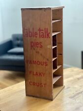 Vintage Table Talk Flaky Pies Crust - Wood Rack picture