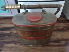 Smith Indian No. 90 Brass Fire Extinguisher D.B. Smith & Company Utica, New York picture