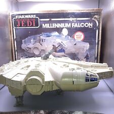 Vintage Star Wars Millennium Falcon   ROTJ W/box Working picture