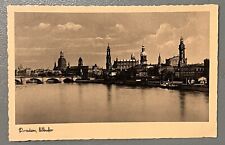 VTG Postcard Dresden Elbufer Bridge Germany Unposted picture
