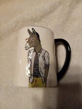 Signature Housewares Inc Hipster Coffee Mug Donkey w/Latte  picture