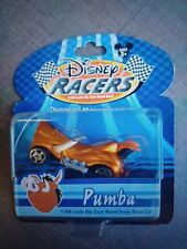 Pumba Rare Disney World Racers 1/64 Die Cast Metal Car Disneyland New picture