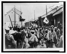 Photo:Chinese Nationalists,retreat,Tai-an,Sino-Japanese,c1938 picture