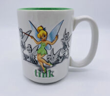 Vintage Authentic Disney Parks TinkerBell Tink 3D Raised Coffee Cup Excellent picture