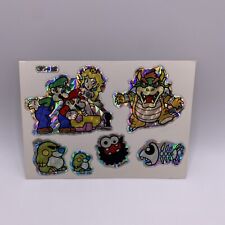 Vintage 1994 PVI Nintendo Mario Bros Character Prism Vending Machine Sticker (7) picture
