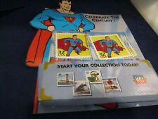 Superman USPS Commemorative Stamp Info Brochure Store Display picture