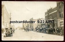 WEYBURN Saskatchewan 1916 Street View Stores. Real Photo Postcard by Charnell picture