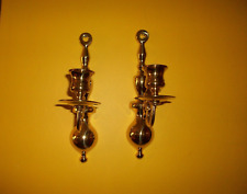 Pair of Maitland - Smith Polished Brass Sconces picture