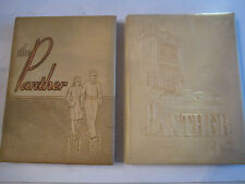 1941 & 1942 PANTHER YEARBOOKS - ROBERT LE PASCHAL SENIOR HIGH SCHOOL YEAR BOOKS picture