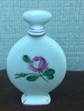 Vintage Wien Augarten Royal Vienna Rose Perfume Bottle Austria Broken And Glued picture