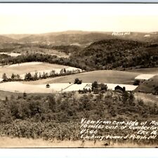c1950s Cumberland, Md. Polish Mountain RPPC Appalachian US 40 Real Photo PC A131 picture