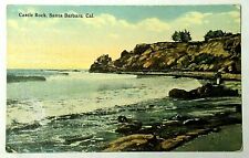 Castle Rock, Santa Barbara, California Divided Back Postcard 6050 picture