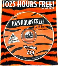 TIGER STRIPES America Online Collectible / Install Disc, AOL CD v7.0, RARE picture