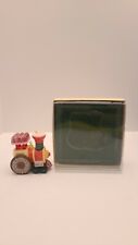 FROSTED CANDY LIKE ~HALLMARK VINTAGE KEEPSAKE TRAIN ORNAMENT ~J5 picture