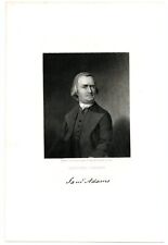 SAMUEL ADAMS, Declaration Independence Signer/Revolutionary War, Engraving 9411 picture