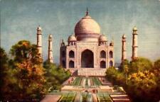 Agra India Postcard The Taj Mahal Building c1910 Tucks WIDE WIDE WORLD BK67 picture