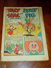 KRAZY COMICS #12 (TIMELY 1943) Coverless complete KEY BOOK: Artists in Story HTF picture