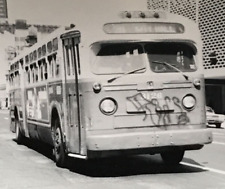 1973 Southeastern Pennsylvania SEPTA Bus #3126 Route 31 City Hall B&W Photograph picture