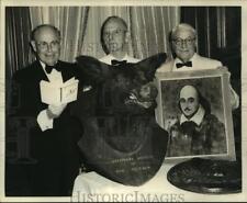 1971 Press Photo The Shakespeare Society of New Orleans Anniversary Feast picture