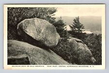 Adirondacks NY-New York, Adirondack Mountains, Balanced Rock Vintage Postcard picture