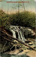 Mountain Scene, Elkin, North Carolina NC 1912 Postcard picture