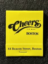 Cheers Boston Matchbook Matches Advertisement Unstruck picture