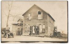 Country Store Owner With Wooden Peg Leg RPPC Real Photo c.1908 picture