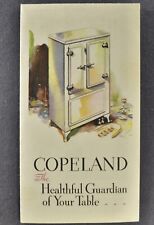 1920s Copeland Electric Refrigerator Brochure Folder Excellent Original picture