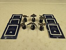 Franklin Mint Star Trek Solid Sterlint Silver .925 Starship Collection Lot Of 6 picture