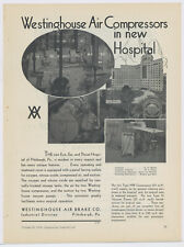 1934 Westinghouse Advertisement: Eye, Ear, and Throat Hospital, Pittsburgh PA picture
