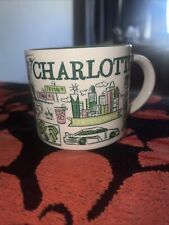 Charlotte NC Starbucks Coffee Mug 14 oz Been There Series Cup 2018 - MINT picture