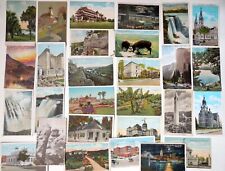 *29* VERY EARLY Postcards * 1908 - 1930*All Posted *CA NY NH RI ME OH *Free Ship picture